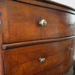 Piemonte Commode 18th century in cherrywood, Italy 1750