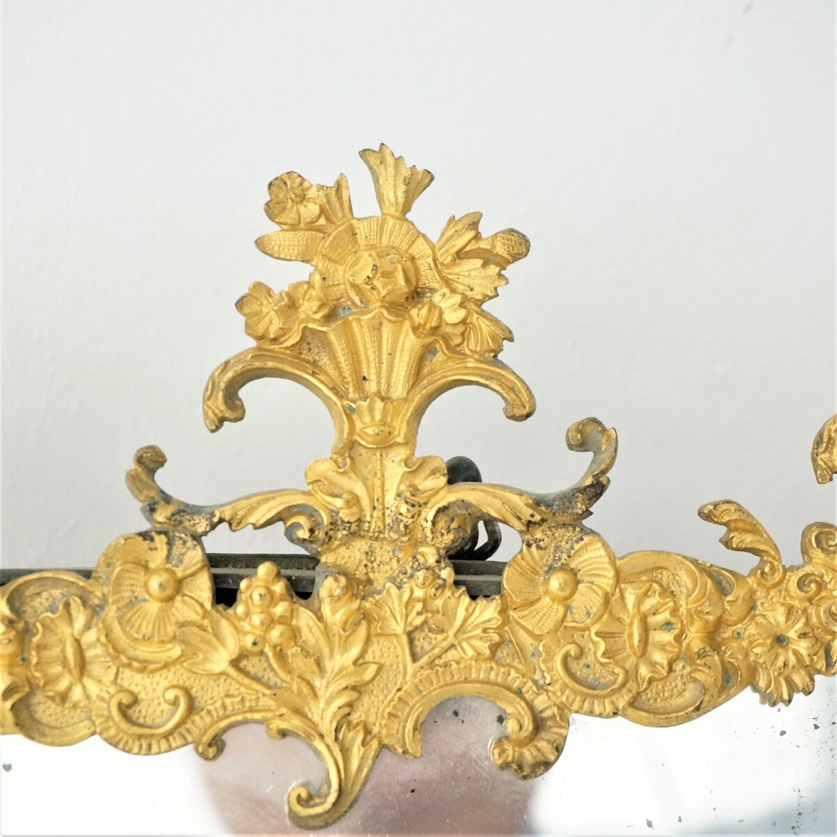 18th century Swedish Ormolu Mirror In The Style Of Burchard Precht