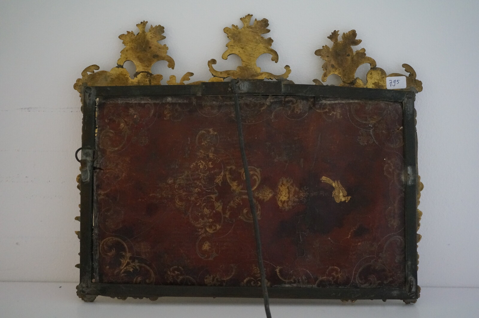 18th century Swedish Ormolu Mirror In The Style Of Burchard Precht