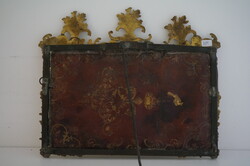 Swedish Ormolu Mirror In The Style Of Burchard Precht 18th century in guilded brass, Sweden