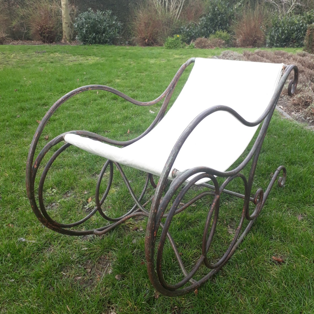 1920 French Garden Rocking Chair
