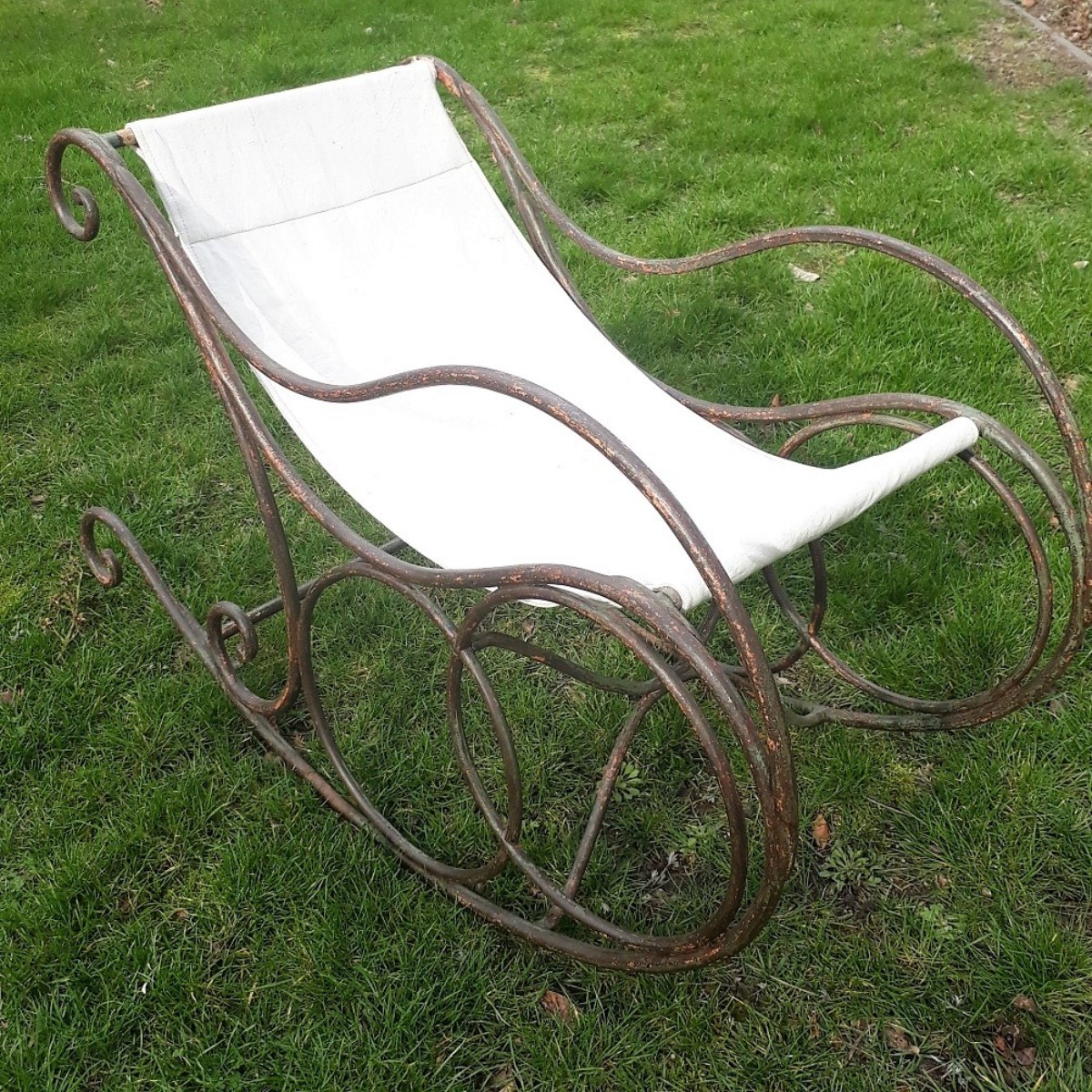 1920 French Garden Rocking Chair