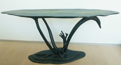 Jaroslav Susta, The Swan Table 1991 in Wood, paper mache, Tsjech