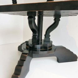 Norwegian Arts & Crafts Ebonised  Swivel Armchair Or Deskchair Arts & Crafts Norway 1920
