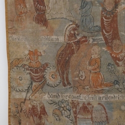 17th Cent. Swedish Canvas in linen, Sweden late 17th cent