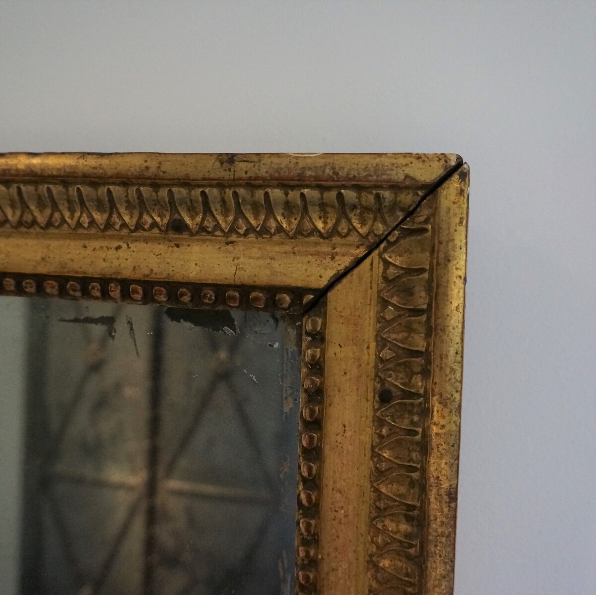 Louis XVI, late 18th century  Louis Xvi Original Guilded Miror, Original Miror Plate.