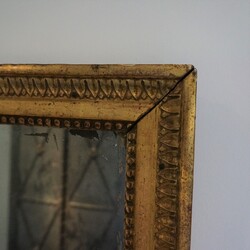 Louis Xvi Original Guilded Miror, Original Miror Plate. Louis XVI, late 18th century  in guilded wood, France 1790-1800