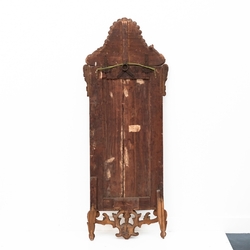 Mirror 1st half 18th century in wood, Italian 1720-1740