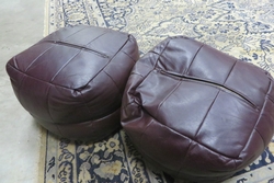 Sofa vintage en leather, France 1970